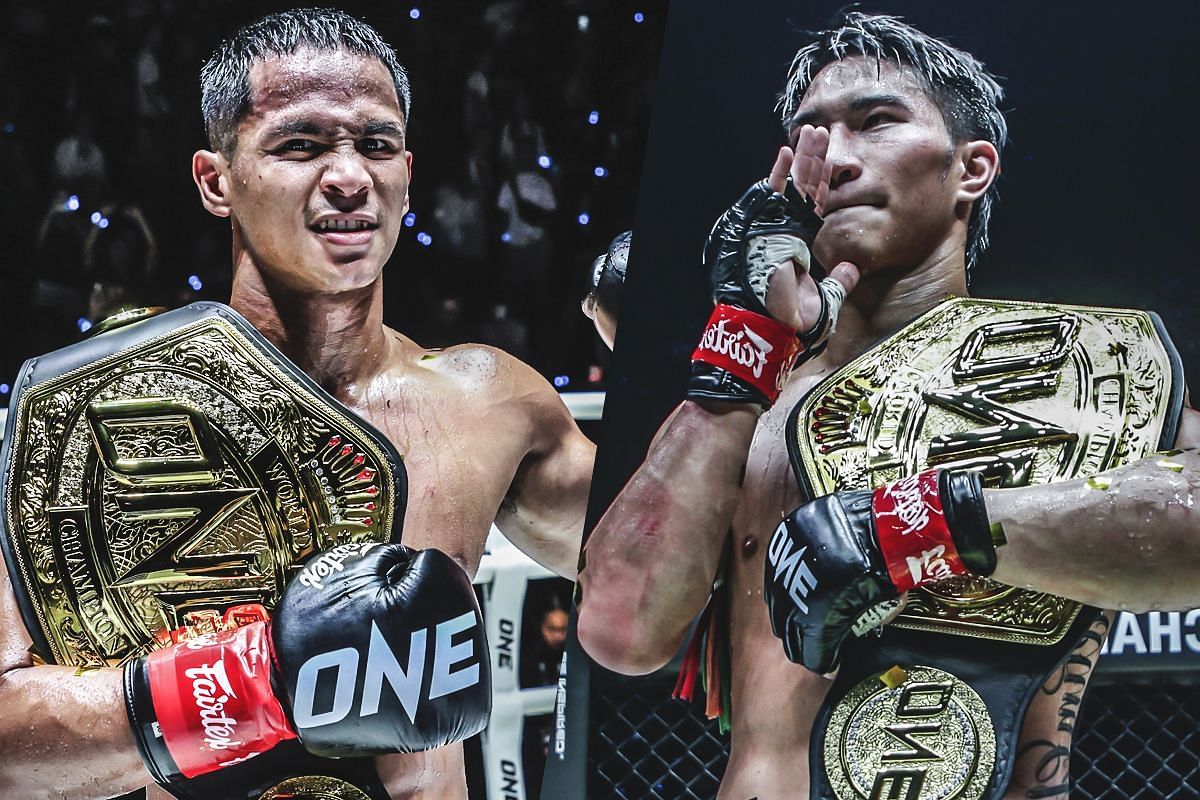 Superbon (left) Tawanchai (right) [Photos via: ONE Championship]