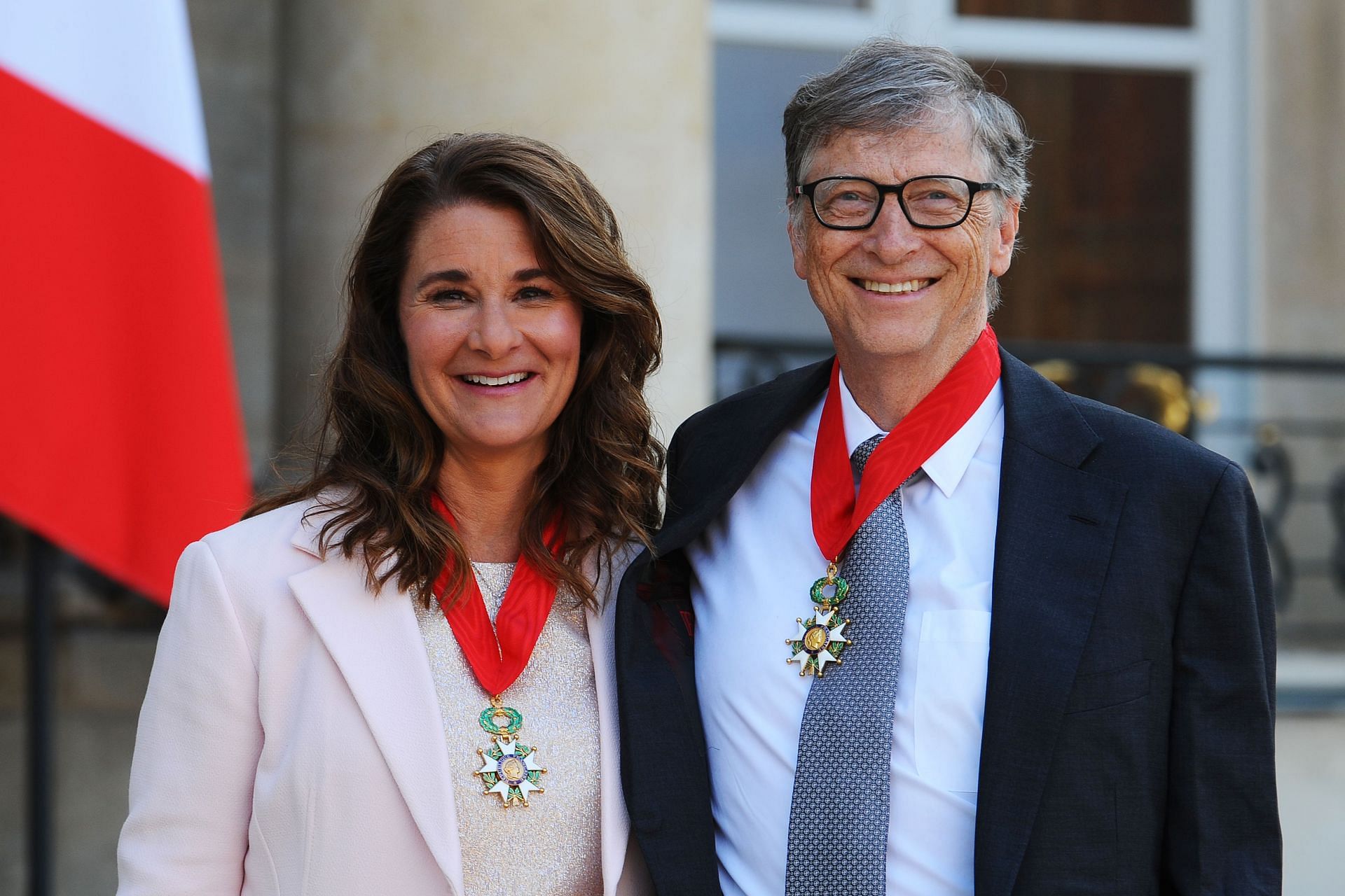 French President Receives Bill Gates, the co-Founder of the Microsoft Company At Elysee Palace - Source: Getty