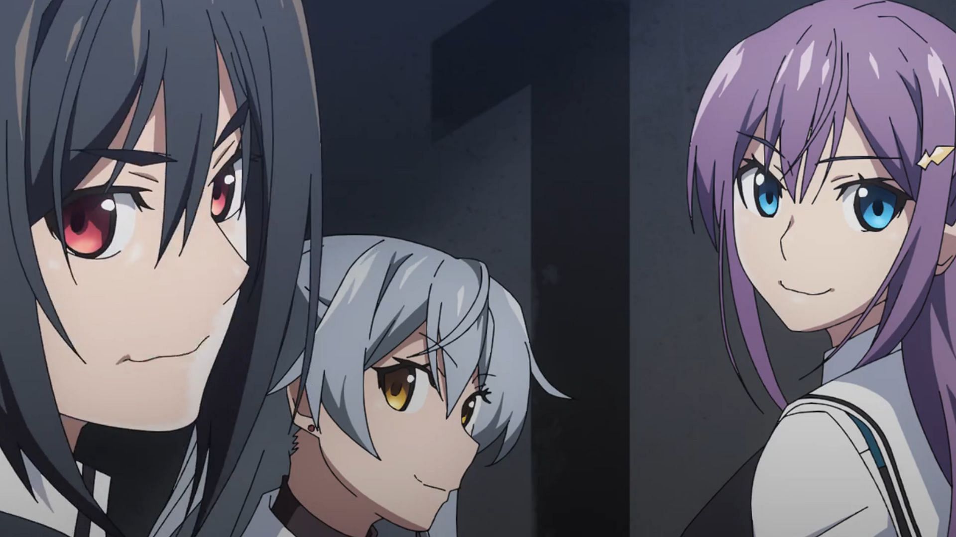 Maki, Touka, and Ren as seen in the anime (Image via Bibury Animation Studios)