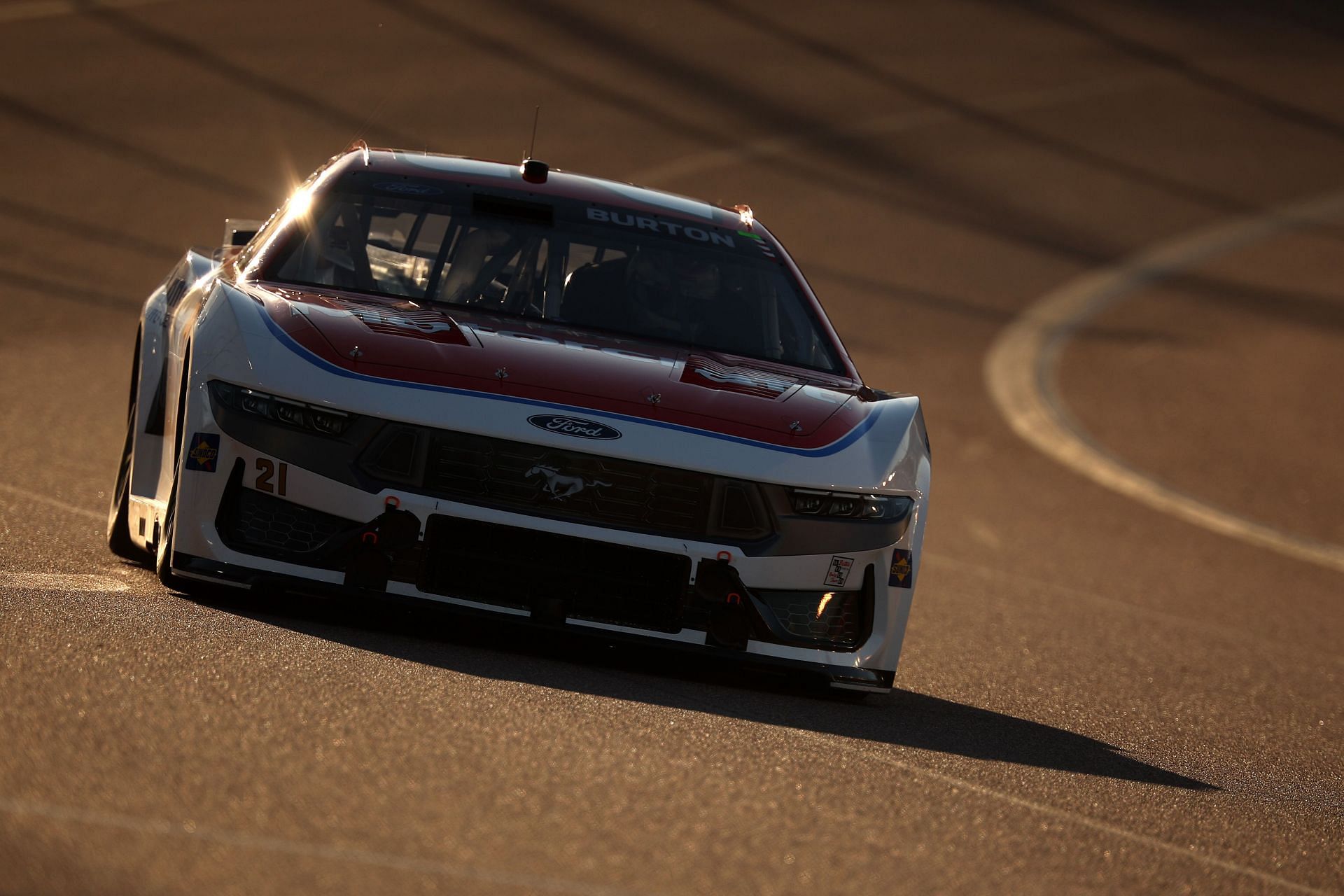 Harrison Burton drives during qualifying for the NASCAR Cup Series Championship Race at Phoenix Raceway - Source: Getty