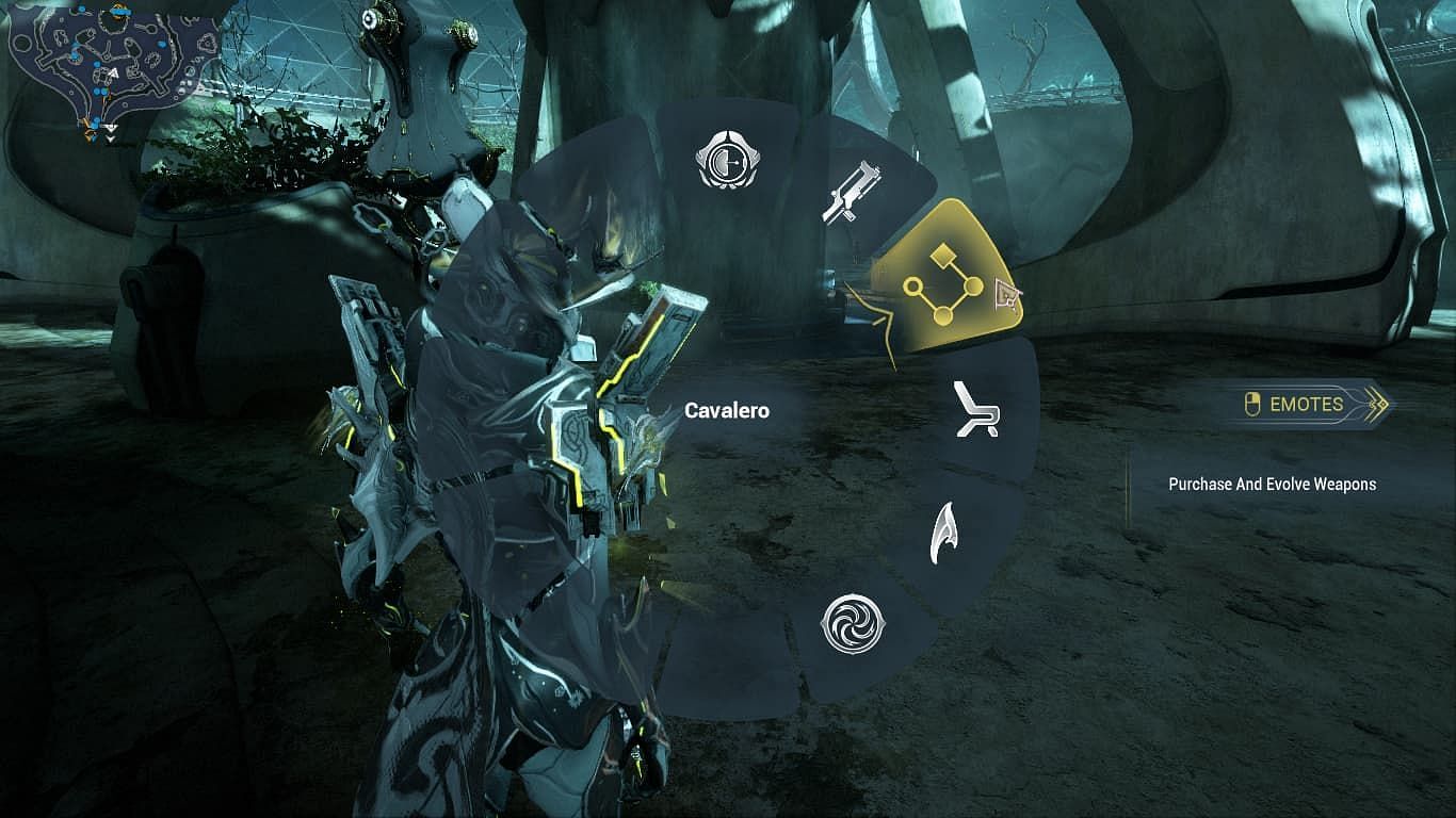 You can quickly travel to Cavalero using this fast travel menu (Image via Digital Extremes)