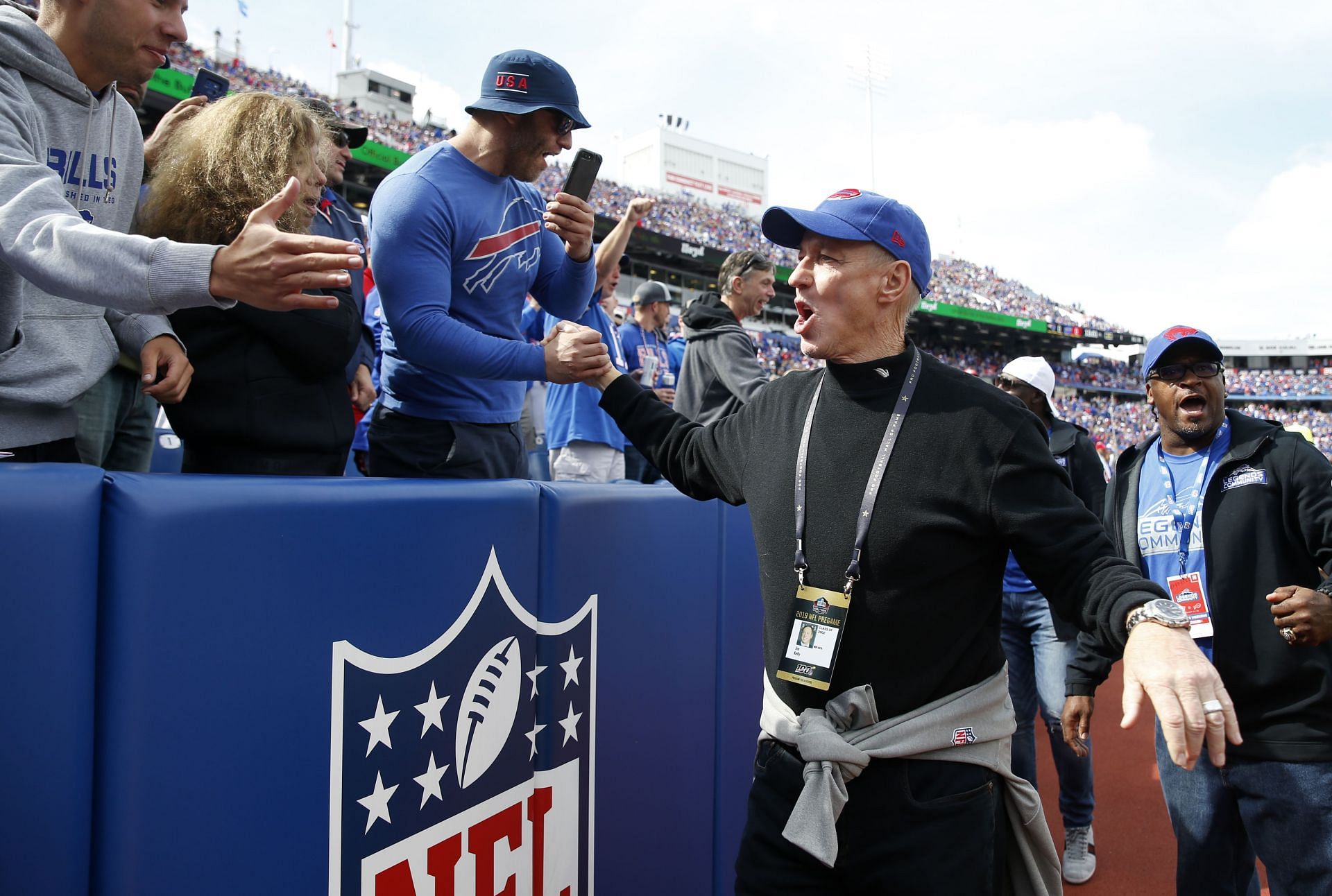 Former Buffalo Bills quarterback Jim Kelly - Source: Getty