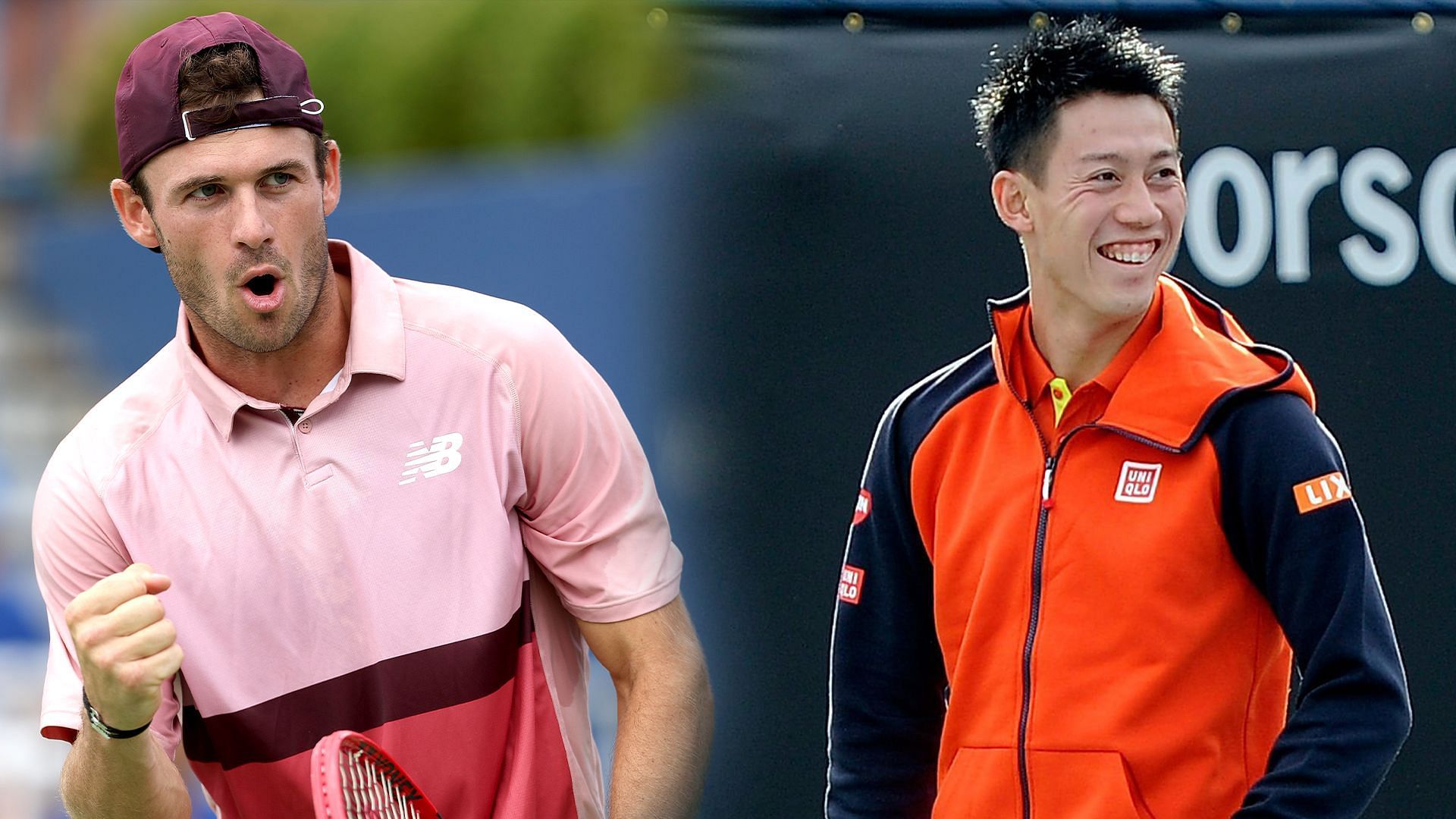 Tommy Paul vs Kei Nishikori is one of the second-round matches at the Australian Open 2025. (Photos: Getty)