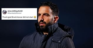 "Could be a long night", "We’ve lost" - Manchester United fans furious with Ruben Amorim for starting XI vs Brighton