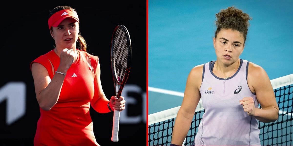 Jasmine Paolini and Elina Svitolina will meet for the first time.