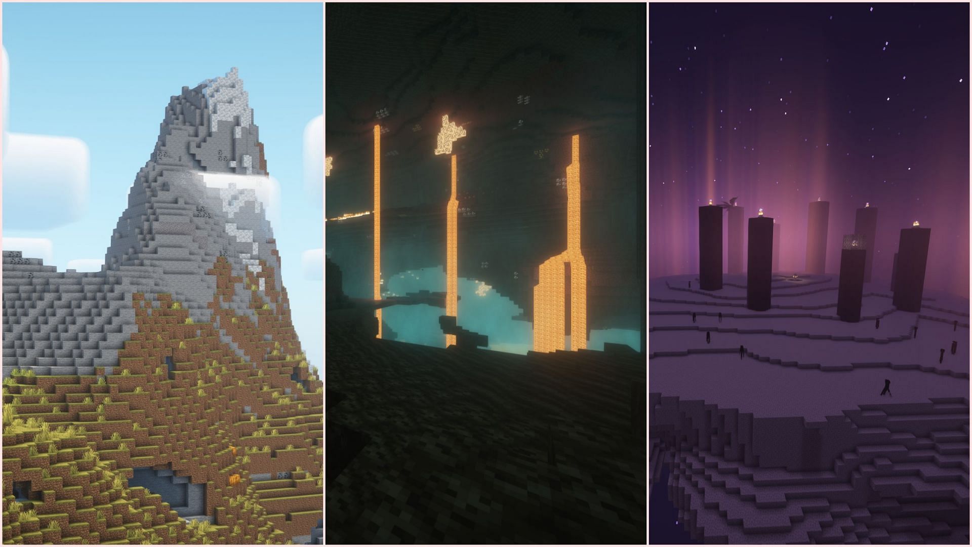 There are loads of biomes in Minecraft (Image via Mojang Studios)