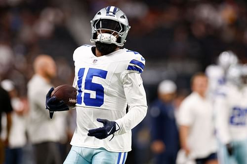 Ezekiel Elliott at Dallas Cowboys v Las Vegas Raiders - Source: Getty