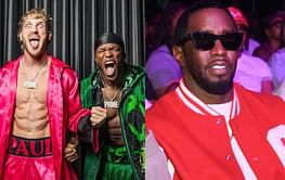 "I was 12" - KSI and Logan Paul hit with brutal P. Diddy allegations during hilarious jibe at Misfits Boxing press conference