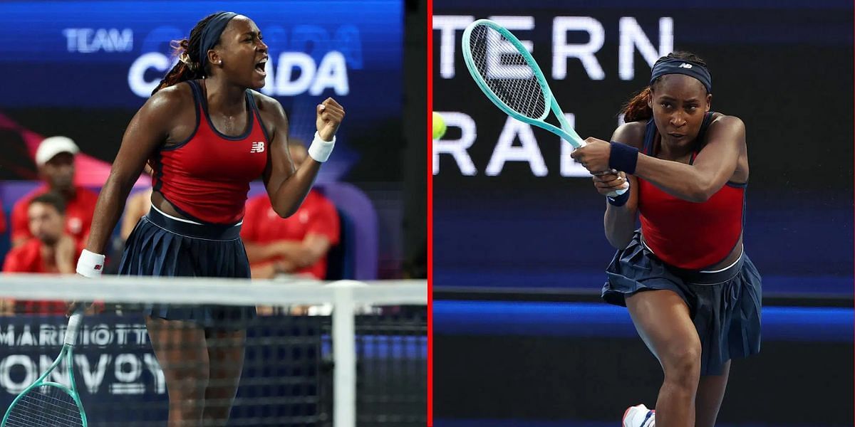 Coco Gauff celebrates Team USA securing United Cup 2025 SF spot | Getty