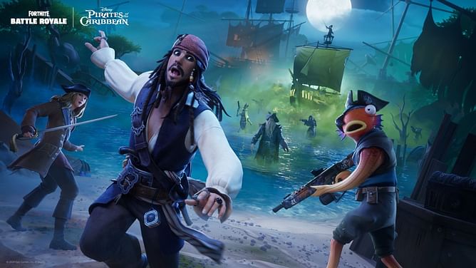 How to get the Jack Sparrow (Pirates of the Caribbean) skin in Fortnite