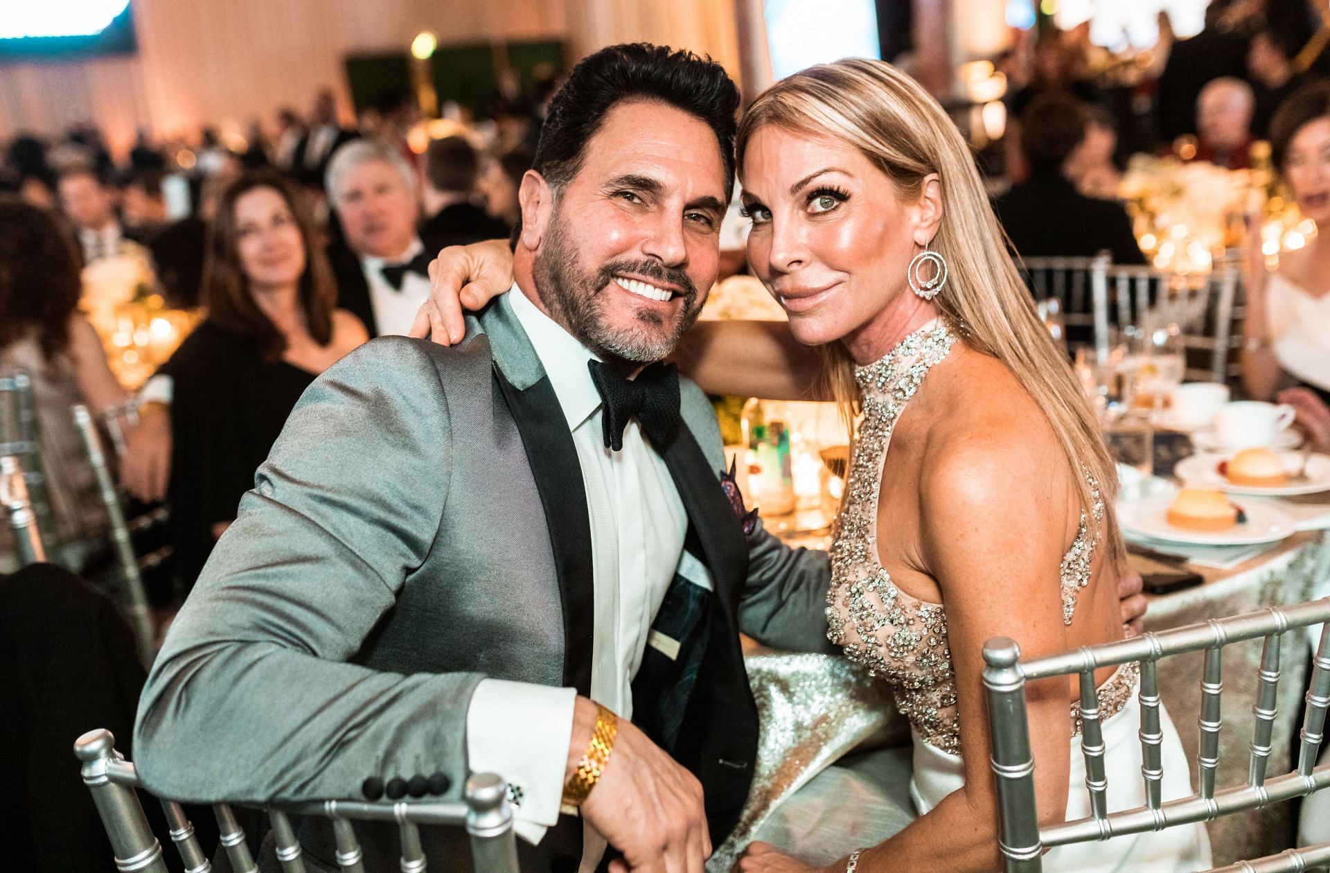 Don Diamont with his wife (Image via Getty)