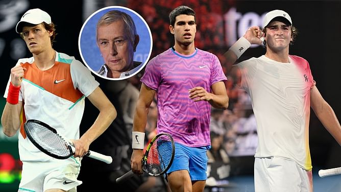 Martina Navratilova gives her verdict on Jannik Sinner and Carlos Alcaraz-like Joao Fonseca after Australian Open 1R heroics
