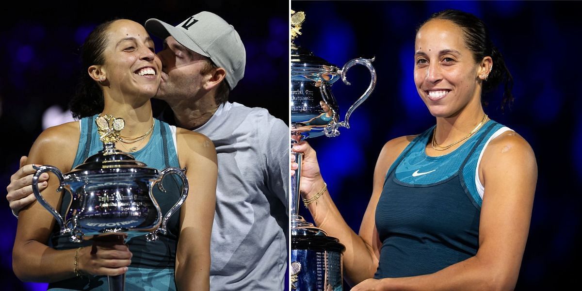 Keys won the Australian Open title with her husband as her coach