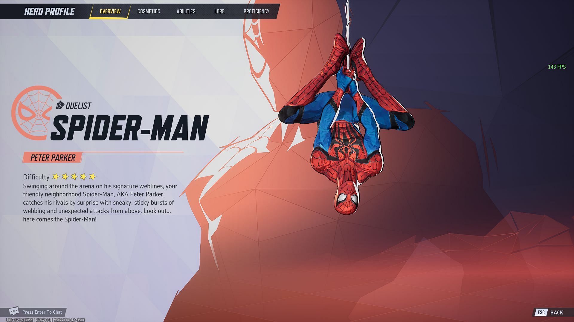 Spider-Man in Marvel Rivals (Image via NetEase Games)