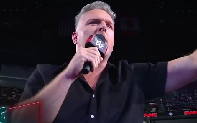 Ex-WWE champion throws a tantrum & steals Pat McAfee's drink after losing at Saturday Night's Main Event