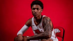 "Manifesting a real thing": Arkansas signee Meleek Thomas reacts to throwback clip from his early high school days