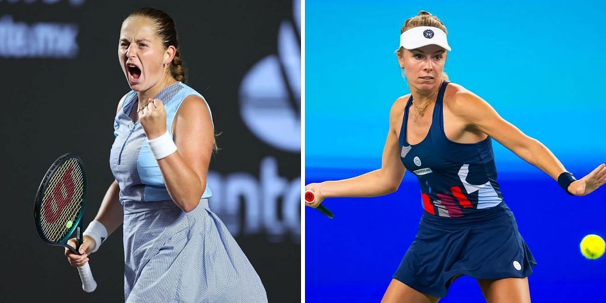 Jelena Ostapenko (L) vs Magdalena Frech (R) preview, (Source: Getty Images)