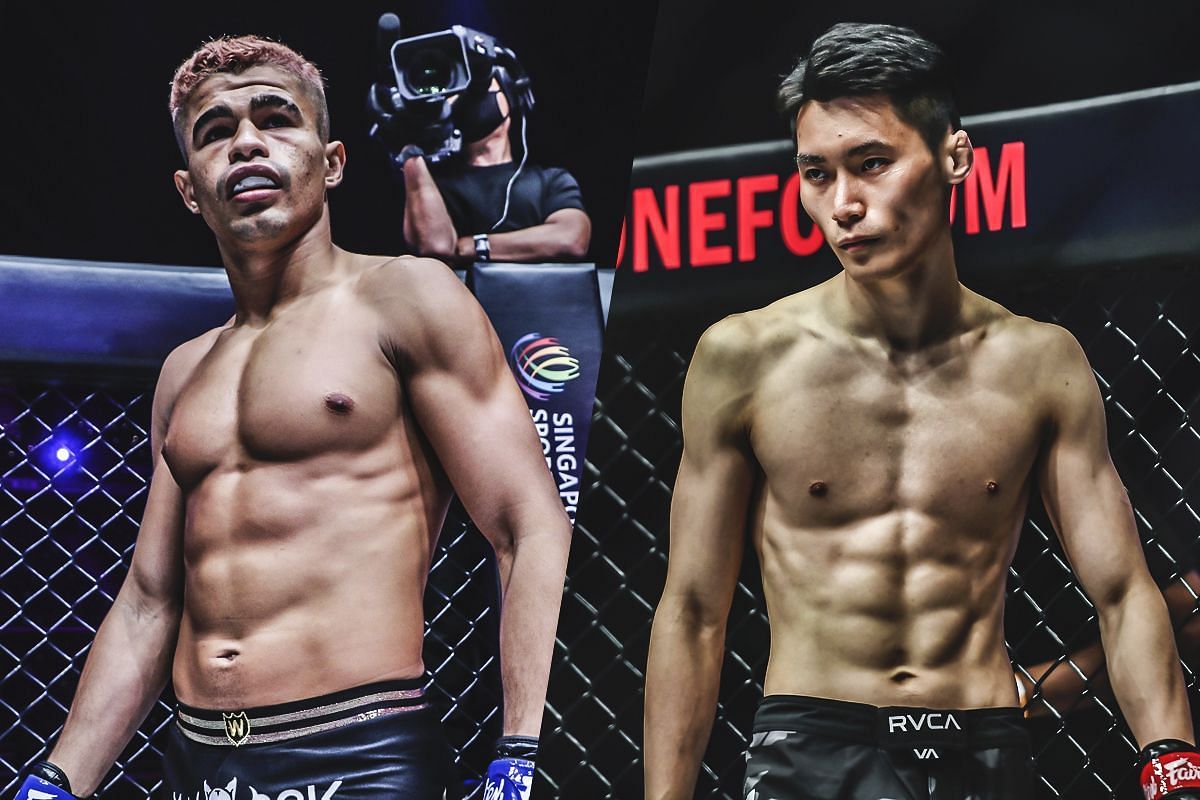 Fabricio Andrade (left) and Kwon Won Il (right). [Photos from ONE Championship]