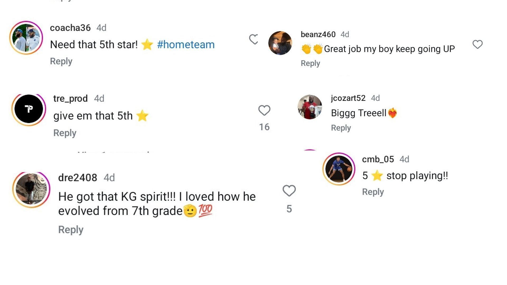 &quot;Need that 5th star!&quot;: Hoops fans react to 4-star junior Latrell Allmond&#039;s MVP performance at the John Wall Holiday Classic. (Image via Instagram @Slam_hs)