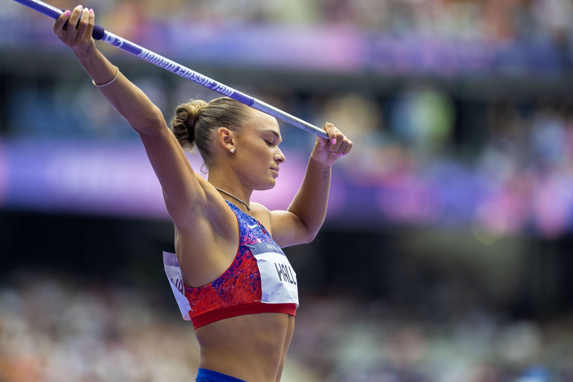 Hall gearing up for her event at the Olympic Games-Paris 2024 - (Source: Getty)