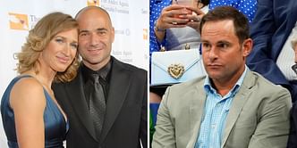 Andy Roddick worried about letting partner Eugenie Bouchard down vs Steffi Graf-Andre Agassi power duo in Pickleball Slam 3