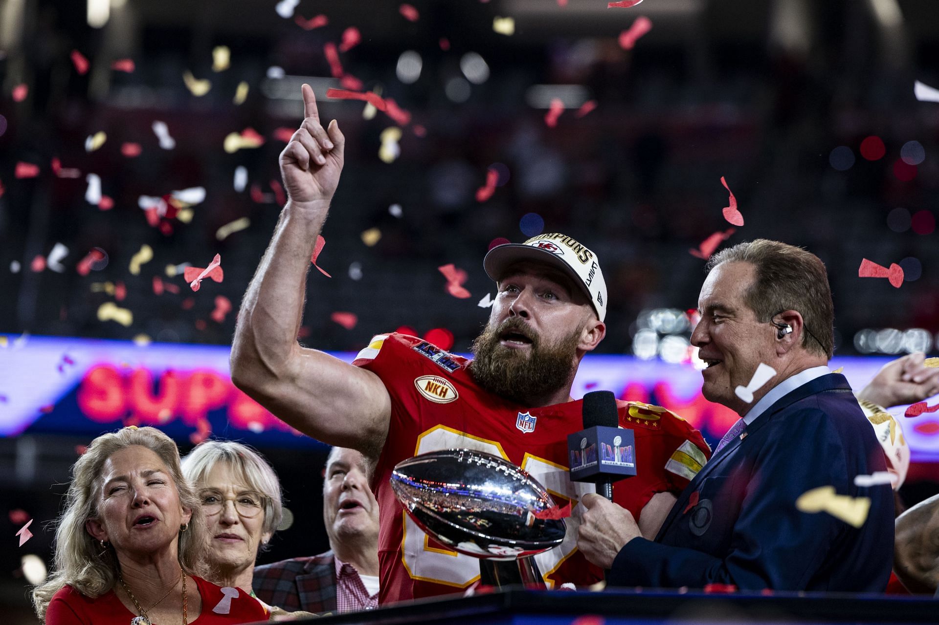 Travis Kelce Super Bowl wins