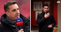 “In our day, we couldn’t have that much influence” - Gary Neville blames Mikel Arteta and Arsenal for fuelling fans’ hostility towards referees