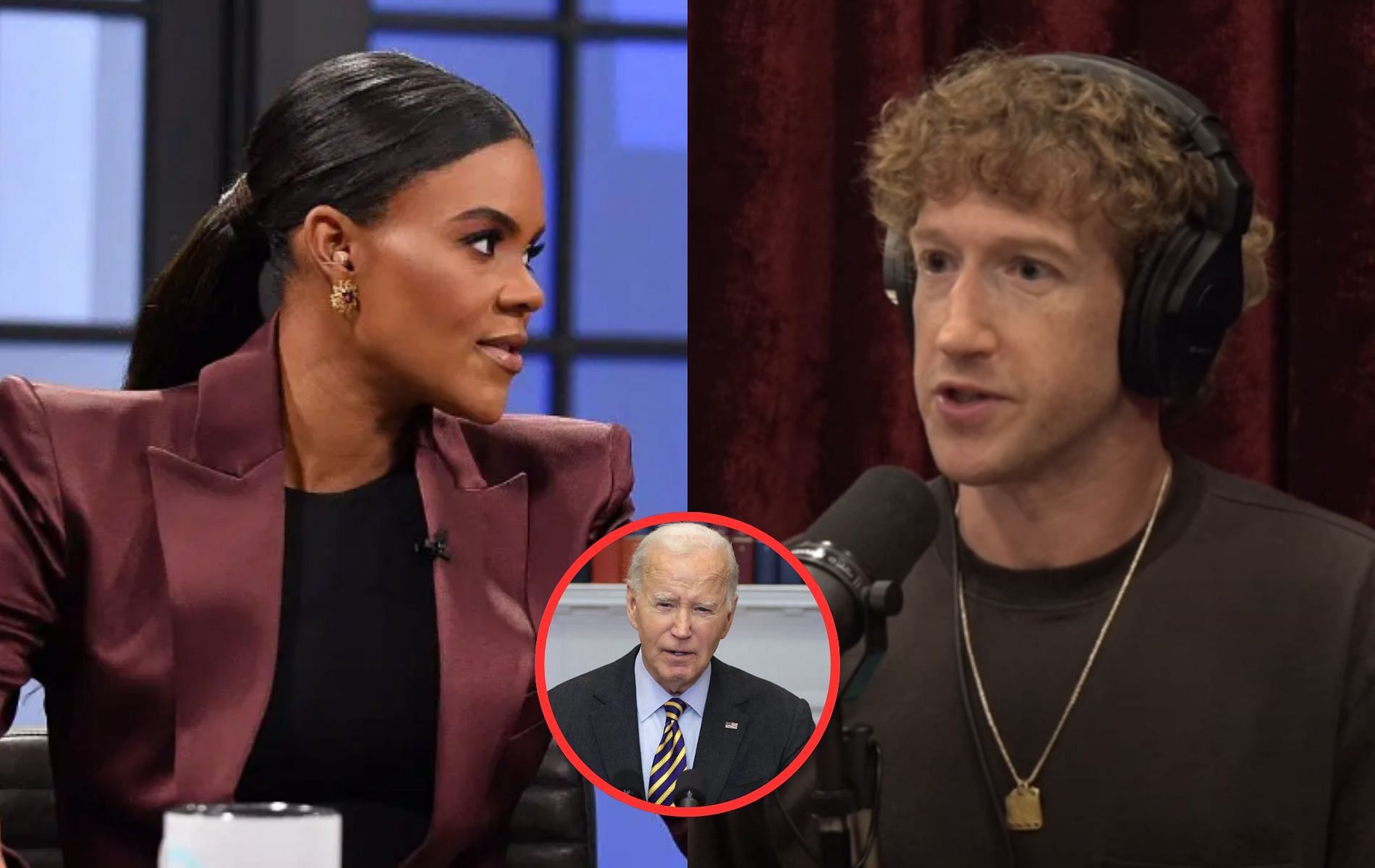 Candace Owens highlights how she was banned from Facebook after expressing her views despite Mark Zuckerberg making a similar revelation on Jor Rogan