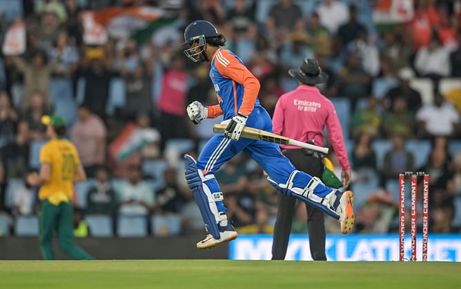 [In Picture] Tilak Varma bumps into famous Bollywood & Telugu actor on flight ahead of IND vs ENG 2025 T20Is