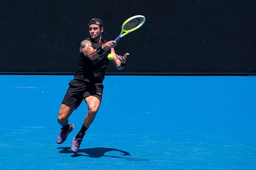 Matteo Berrettini at the Australian Open 2025. (Photo: Getty)