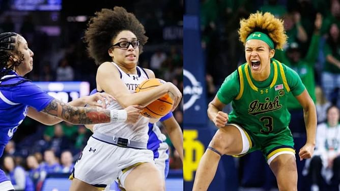"Playing every game like it's our last game": Hannah Hidalgo, Olivia Miles share NCAA tournament goals for Notre Dame