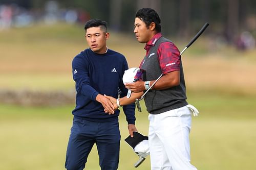 Hideki Matsuyama and Collin Morikawa (Source: Getty)