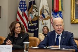 “Our leaders should take these situations seriously”- Joe Biden criticized online over his “Fire away” pun at Kamala Harris at LA wildfire briefing