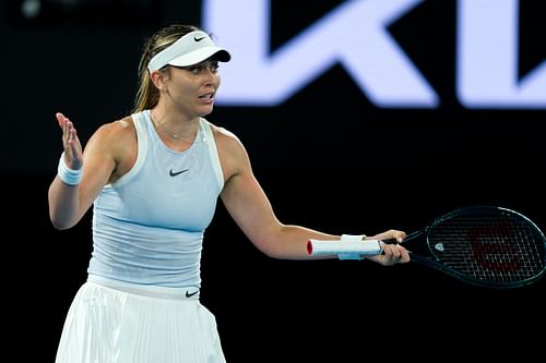 Paula Badosa during her Australian Openn semifinal against Aryna Sabalenka (Image Source: Getty)