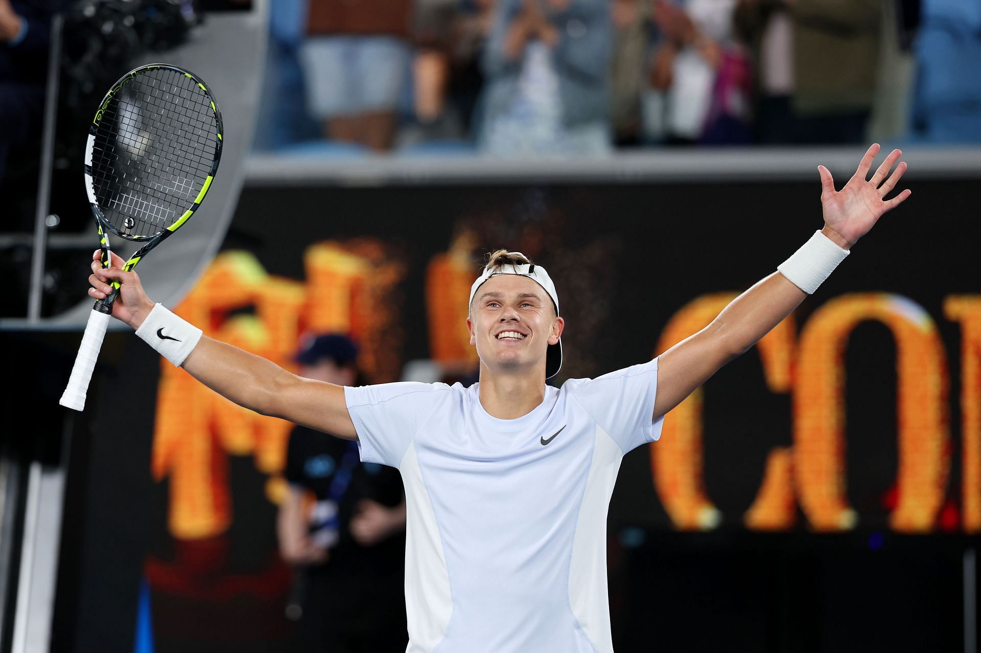 Holger Rune at the Australian Open 2025. (Photo: Getty)