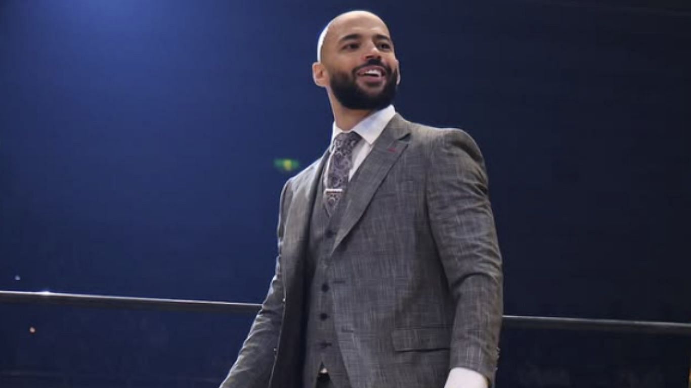 Ricochet recently left WWE for AEW [image credits: NJPW Instagram]