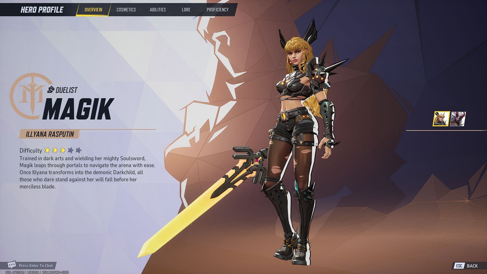 Magik is a great duo for Marvel Rivals Psylocke (Image via NetEase Games)