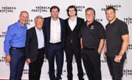 Colton Herta and Mario Andretti during "The Lionheart" Premiere - 2023 Tribeca Festival - Source: Getty