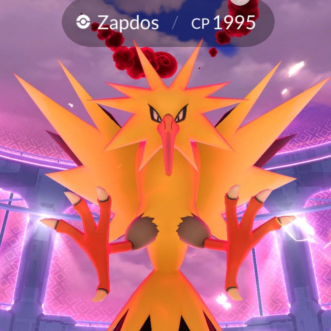 Shiny Dynamax Zapdos (Image via TPC)