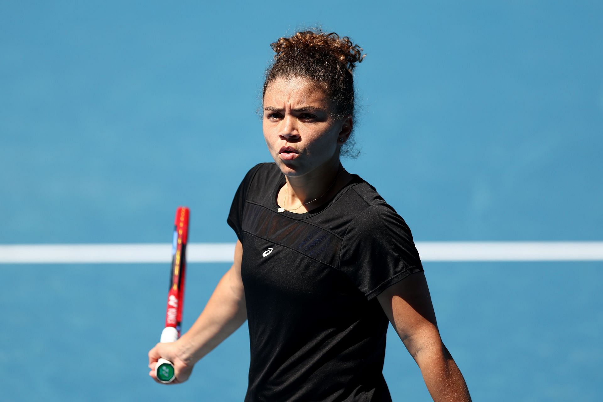 Jasmine Paolini at the Australian Open 2025. (Photo: Getty)