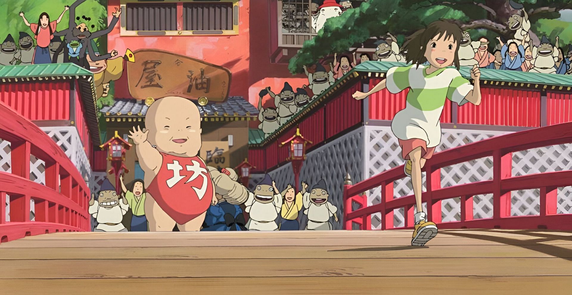 One of the best anime movies Spirited Away (Image via Studio Ghibli)