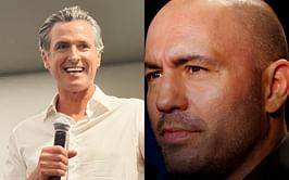 "How're they gonna have $150B?" - Joe Rogan accuses Gavin Newsom of predatory real estate tactics in L.A., goes ballistic over bizarre body language