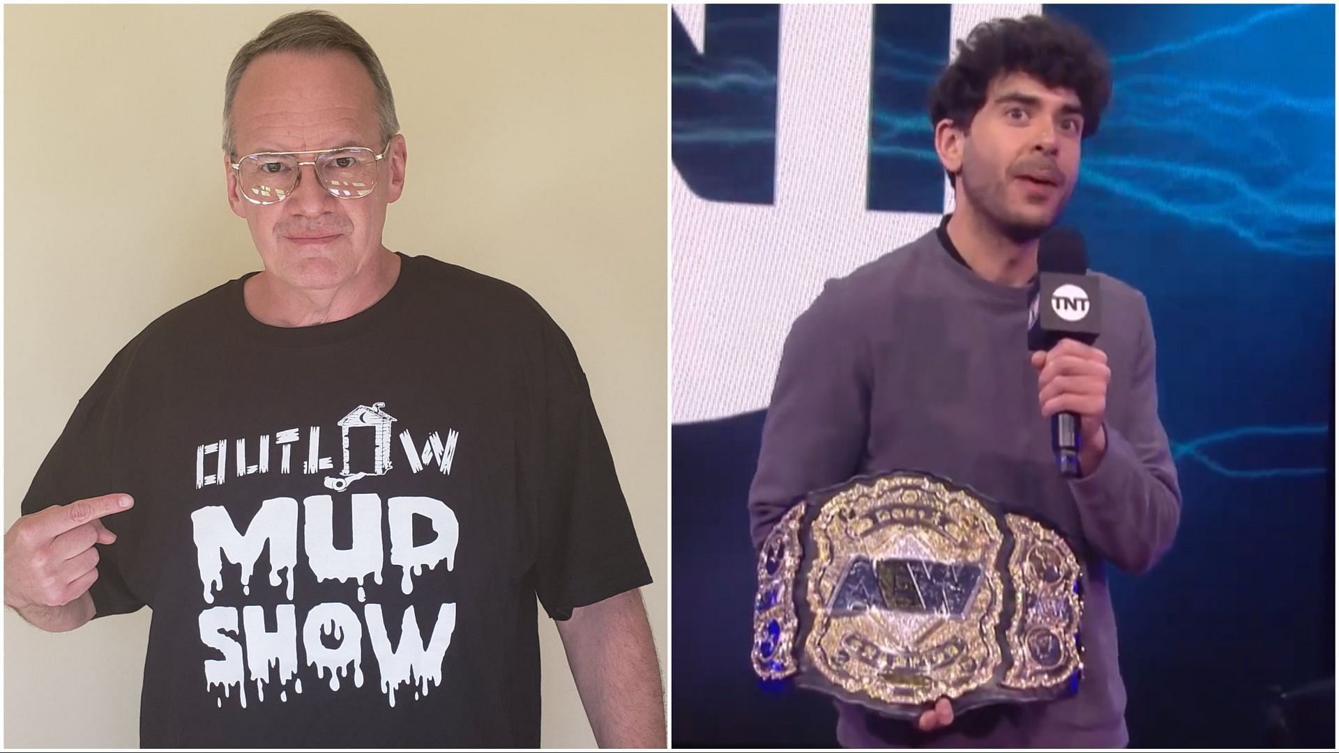 Controversial wrestling stars Jim Cornette and Tony Khan