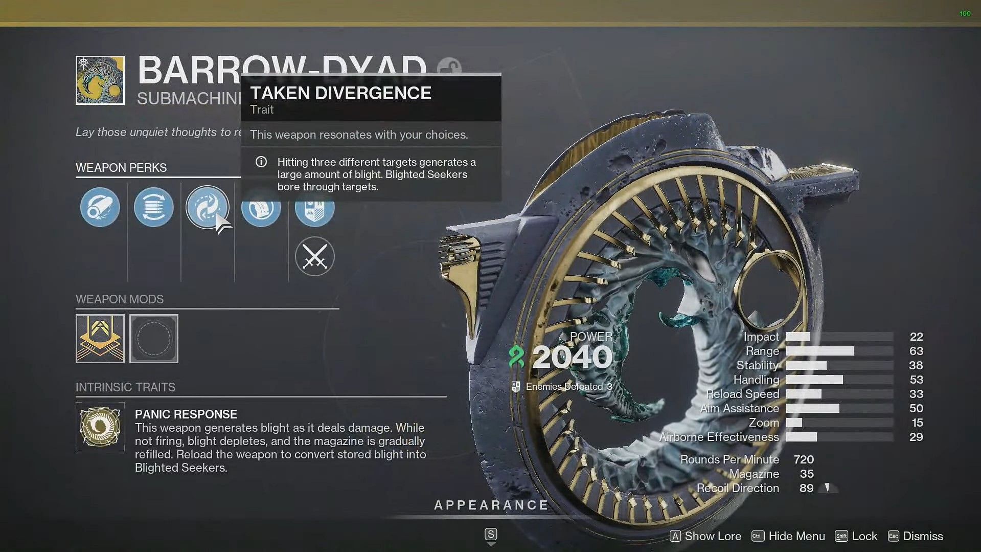 Barrow-Dyad in Destiny 2 (Image via Bungie)