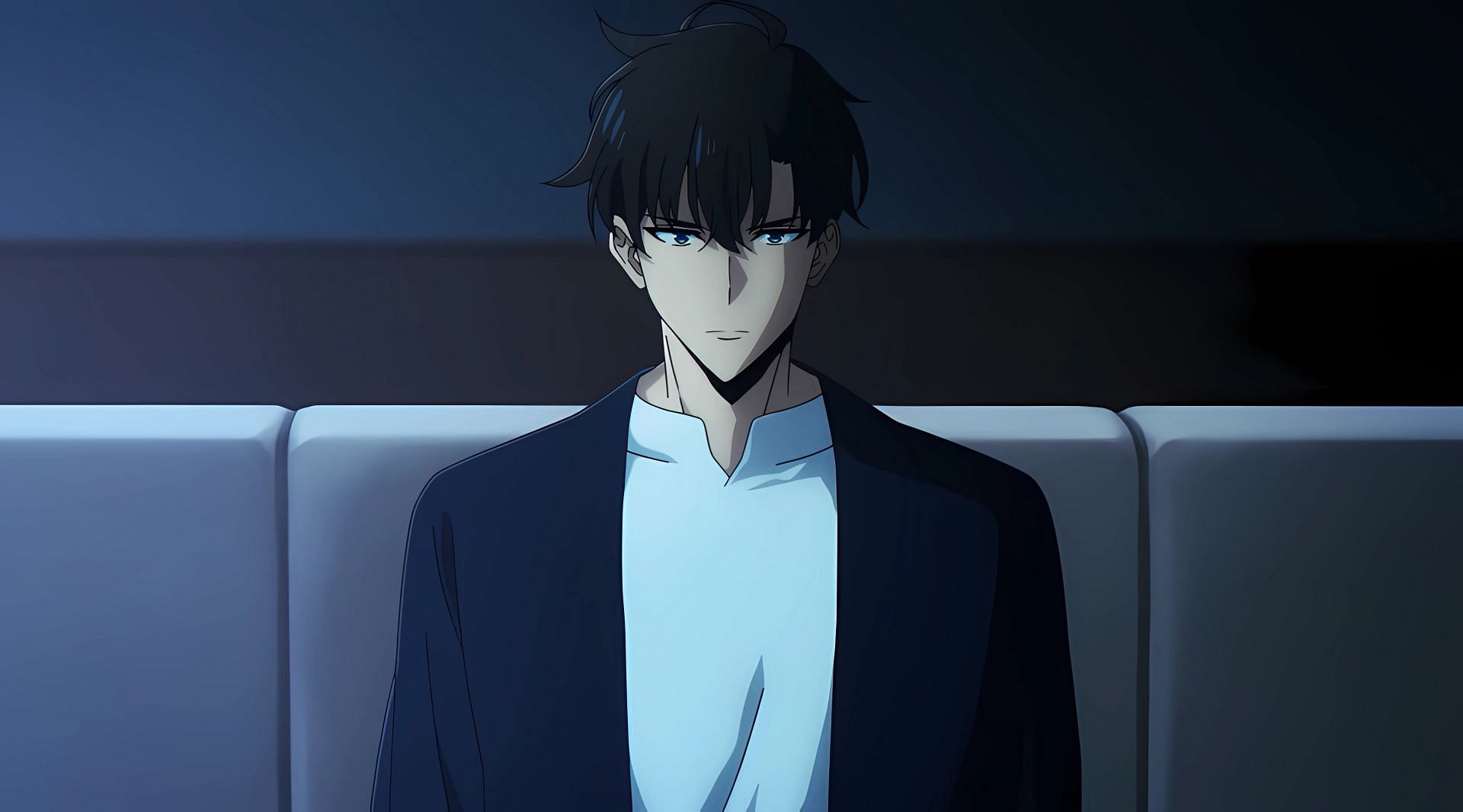 Sung Jinwoo as seen in the anime (Image via A-1 Pictures)