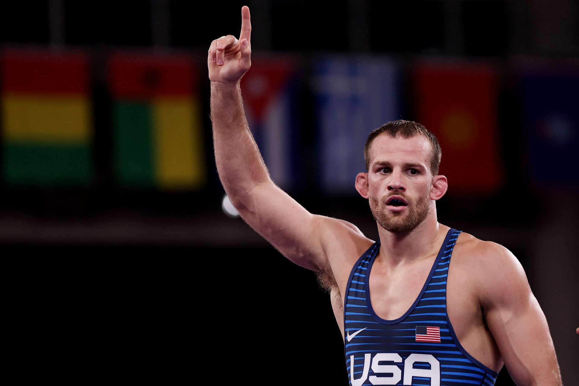 David Taylor at the Tokyo Olympics [Image Source : Getty]