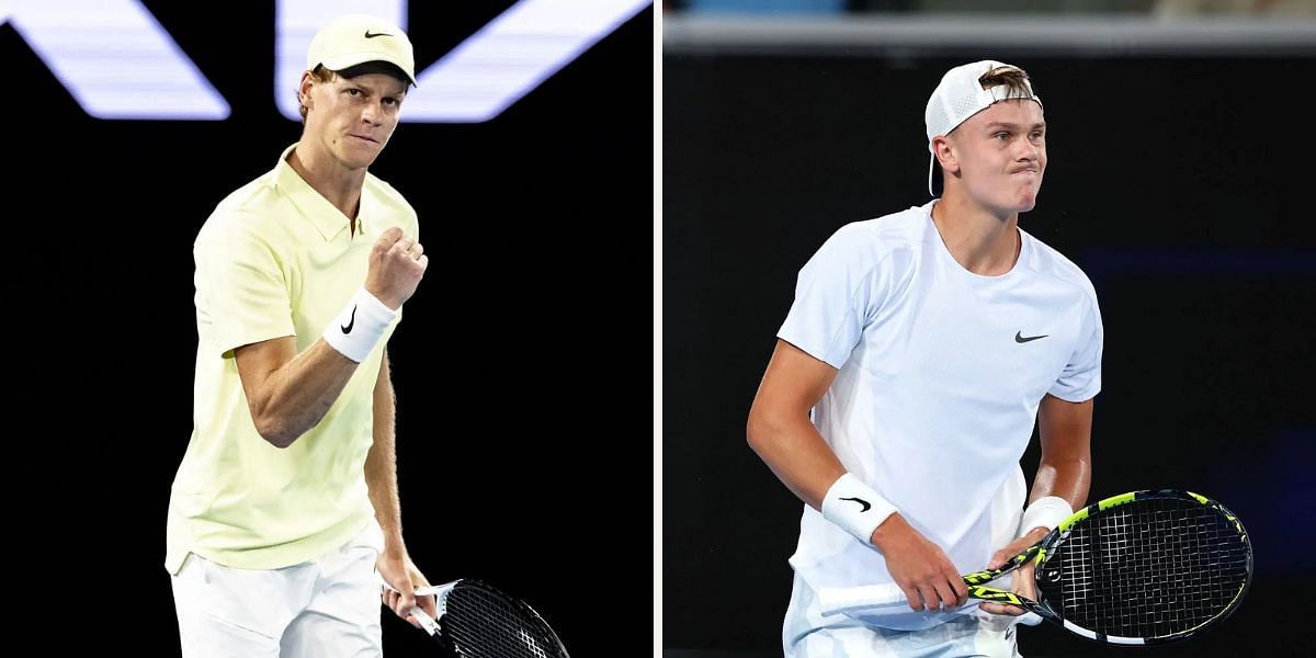 Jannik Sinner vs Holger Rune is one of the fourth-round matches at the Australian Open 2025. (Photos: Getty)