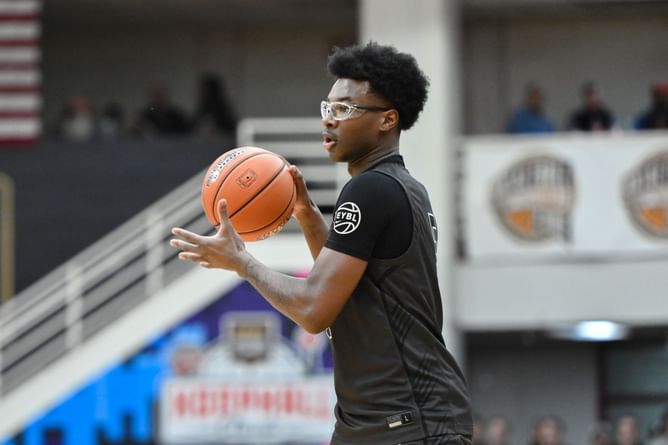 "No shade to Bronny but Bryce is really him": Hoops fans react to LeBron James' son Bryce James' stellar performance for Sierra Canyon