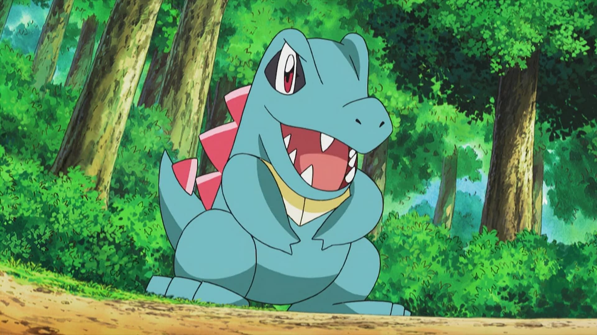 Totodile as seen in the anime (Image via The Pokemon Company)