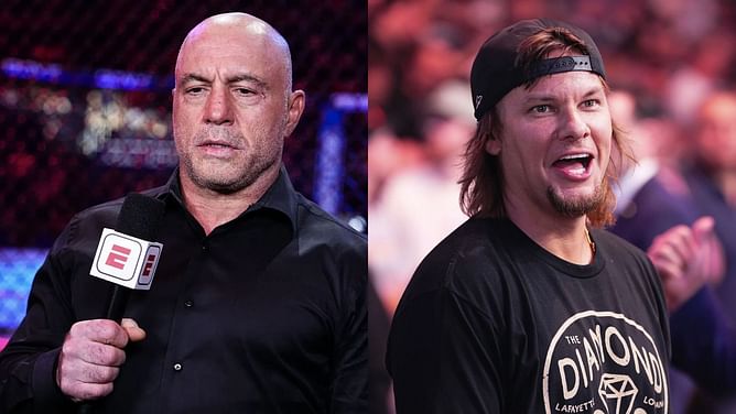 UFC welterweight hypes Joe Rogan and Theo Von podcast with four-word reaction
